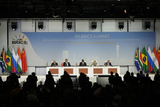 Από τη συνάντηση κορυφής των BRICS τον περασμένο Αύγουστο στο Γιοχάνεσμπουργκ